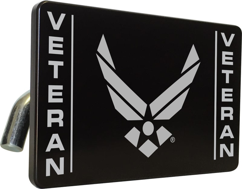 USAF - U.S. Air Force Veteran - Tow Hitch Cover